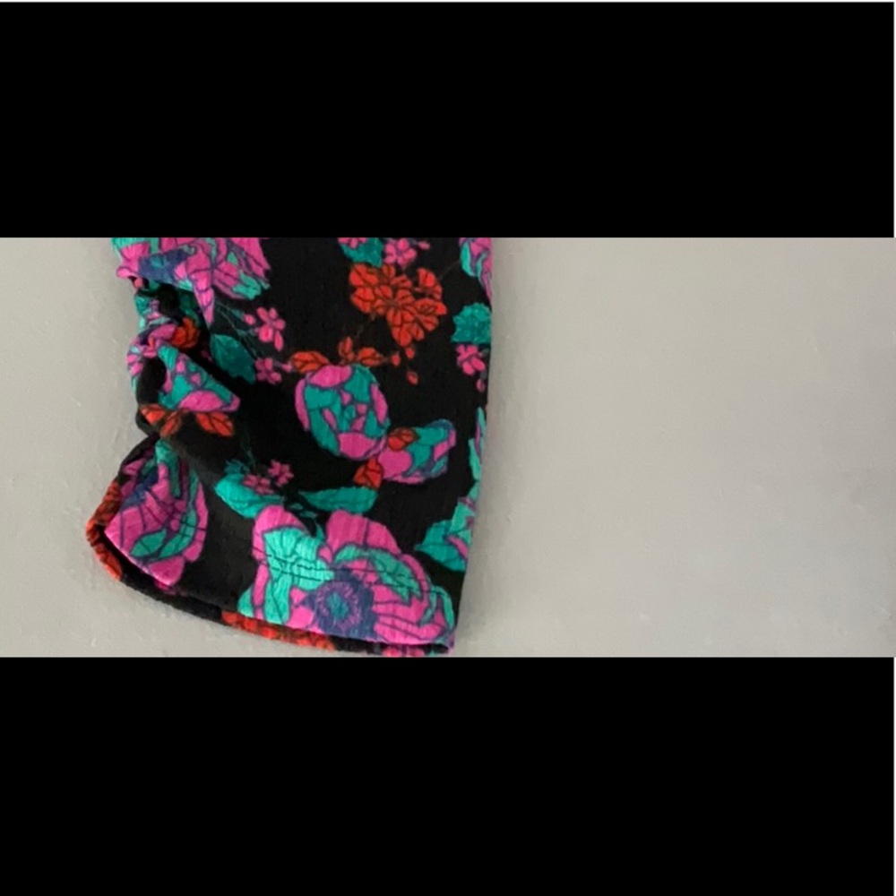 ZARA Floral Puff Sleeve Mini Dress size S - Picture 10 of 10